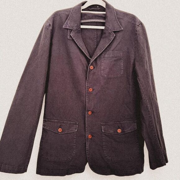 Linksoul Men’s Navy Golf Sport Coat – 4 Button Blazer (Sz XL) workwear - Picture 1 of 6
